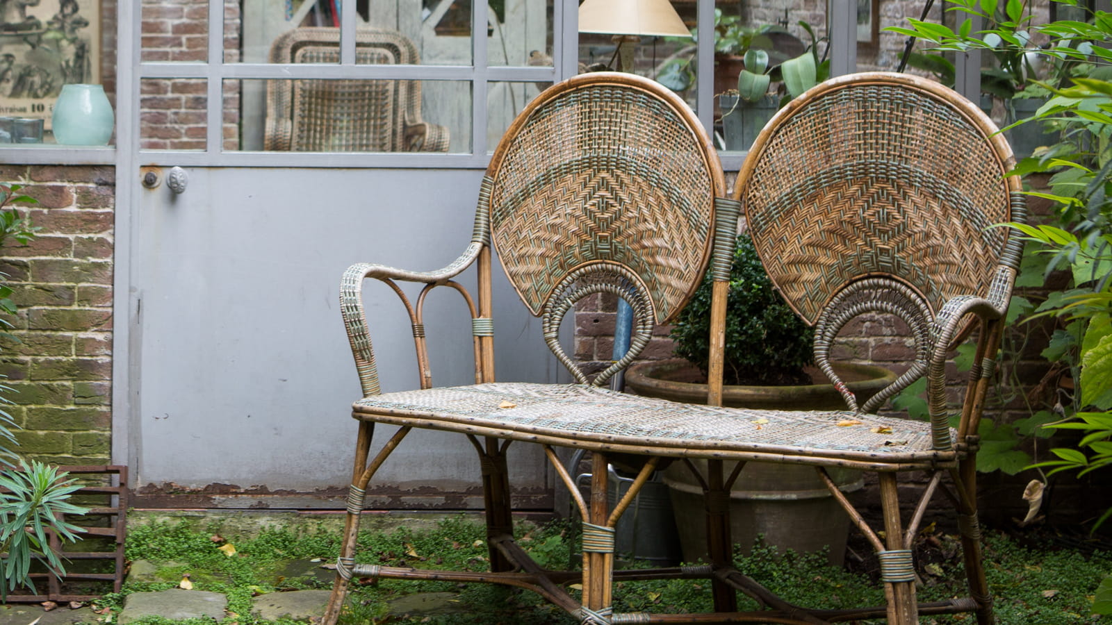 Dans le jardin