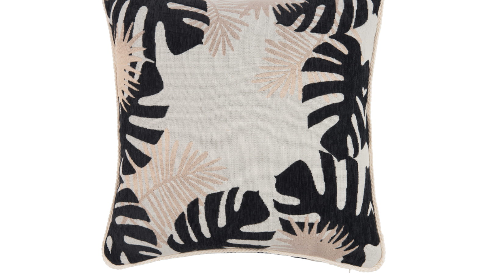 Housse de coussin monstera Maisons du Monde 