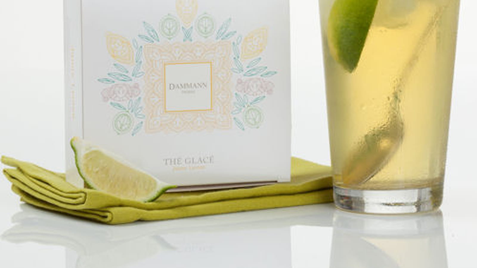 Thé glacé Jaune Lemon de Dammann Frères