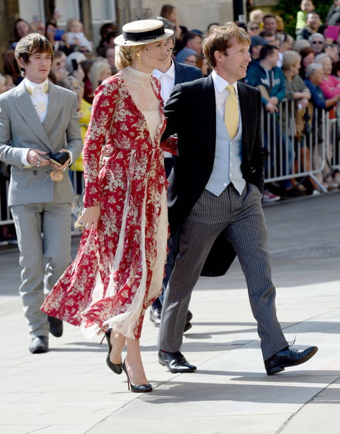 James Blunt et sa femme, tr&egrave;s chic