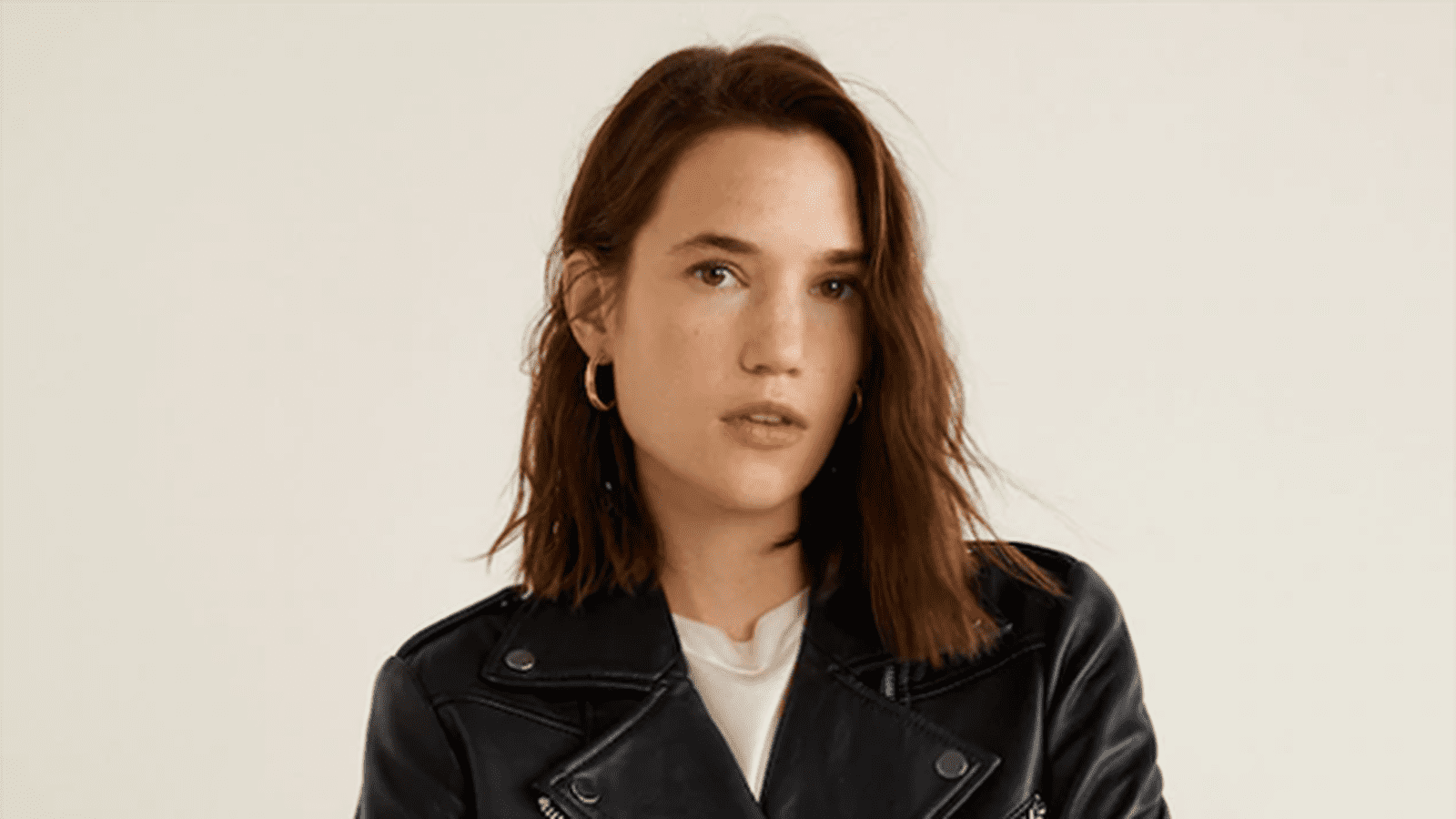 Blouson en cuir coupe courte