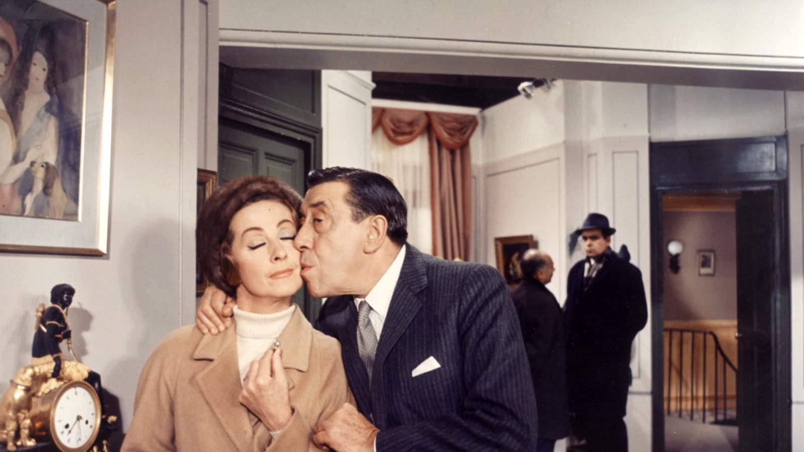 Amants devant la caméra
