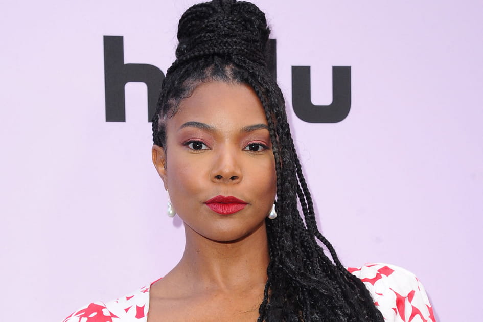 Les tresses africaines avec bun de Gabrielle Union
