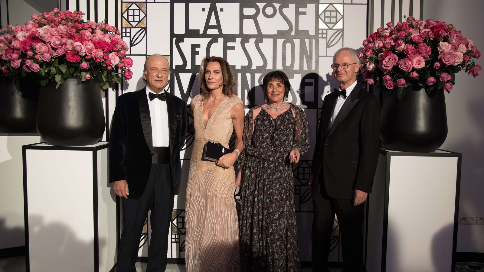 Prince Domenico Napoleone Orsini, Princesse Antonella d'Orléans Bourbon, Princesse Martine Barnheim Orsini et Prince Alvaro dOrléans-Bourbon