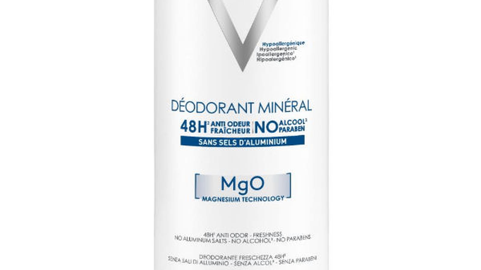 Déodorant minéral Sans sels d’aluminium Vichy 
