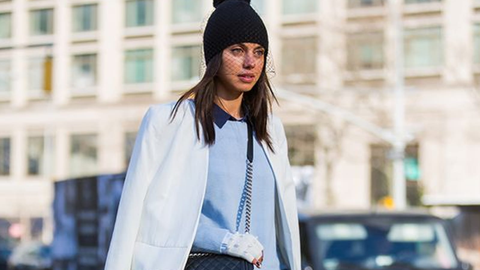 Look bonnet voilette