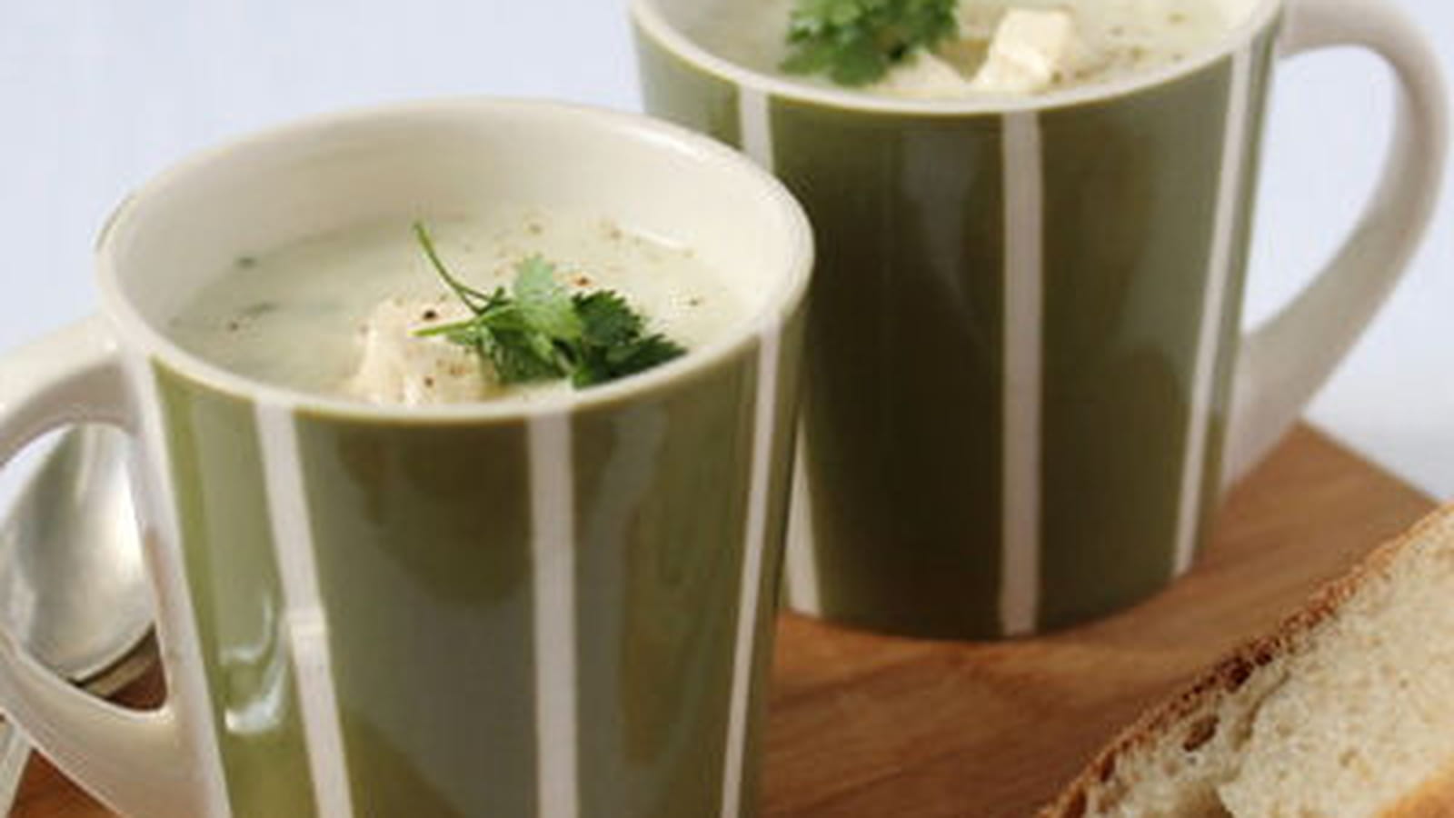 Soupe de chou-fleur La vache qui rit  