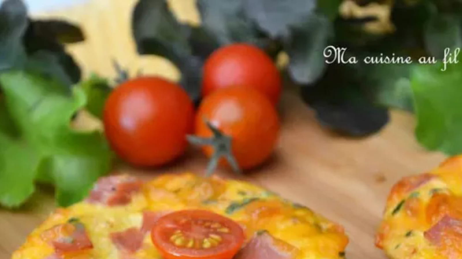 Toasts - omelettes au jambon, gruyère et cheddar
