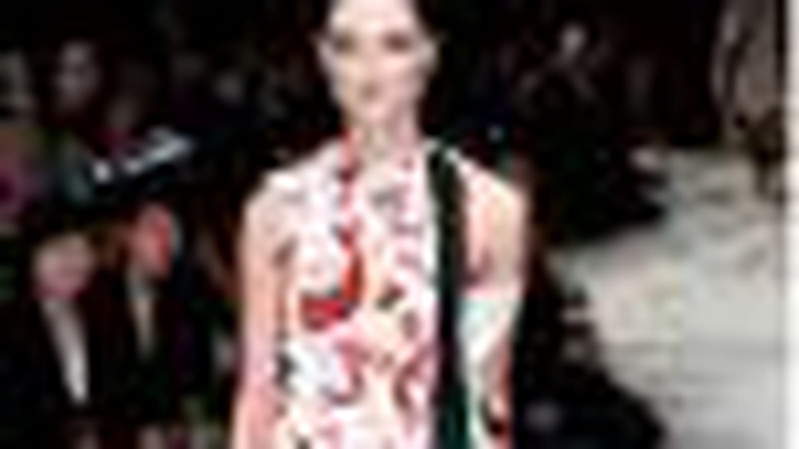 Robe imprimée poissons de Prada