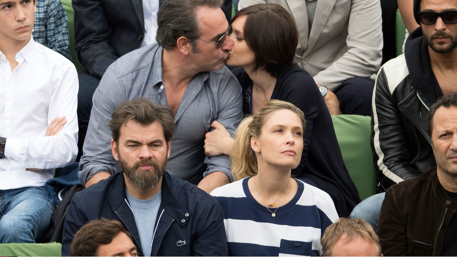 Jean Dujardin et Nathalie Péchalat