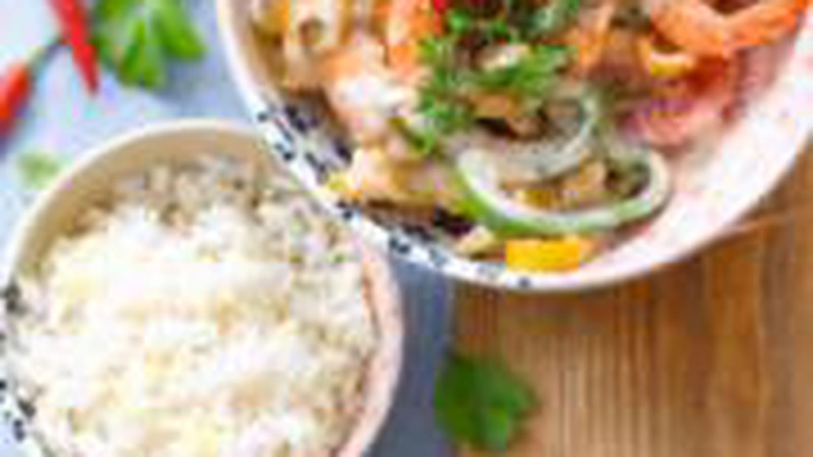 Moqueca de camarão da Bahia