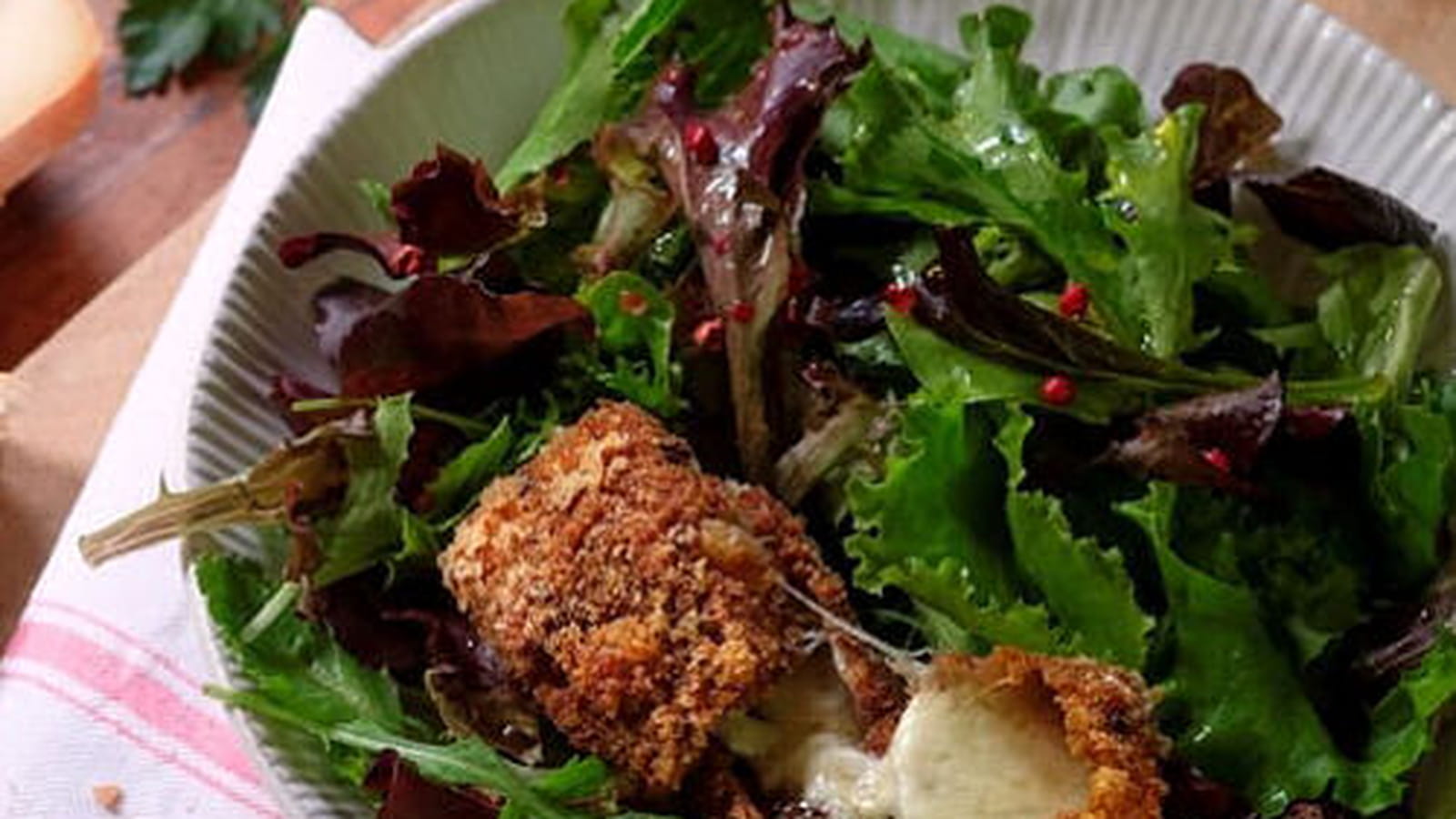 Salade d'hiver à la Raclette de Savoie