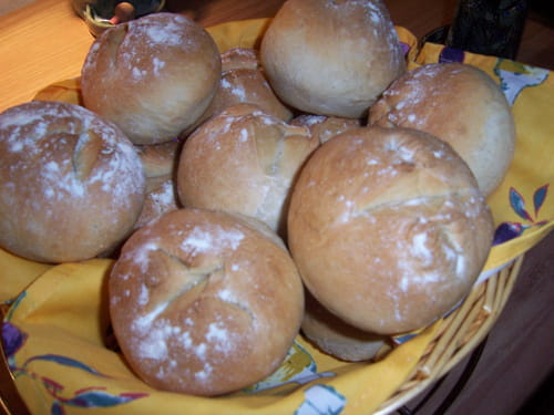 Petits pains tout ronds