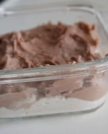 Fondant duo choco-vanille au Airfryer : Etape 3