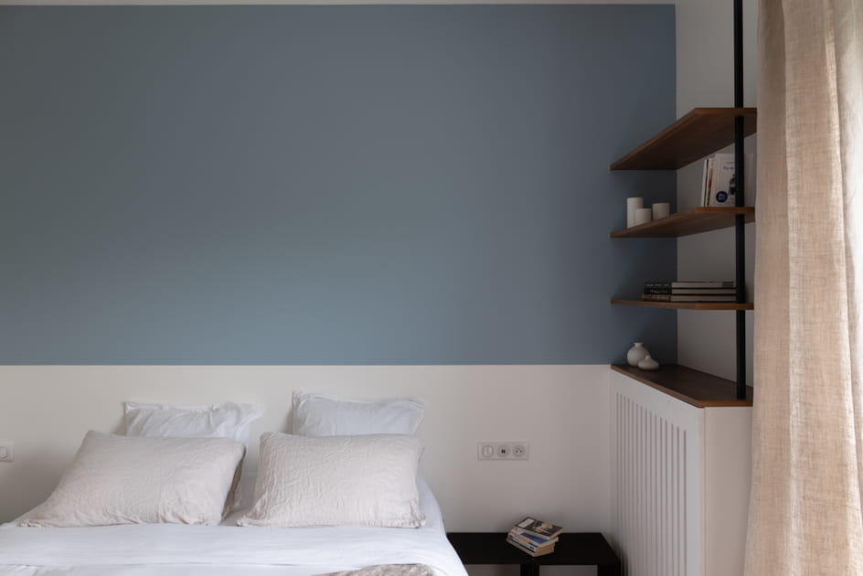 Apr&egrave;s&nbsp;: une chambre dans des tons tr&egrave;s doux