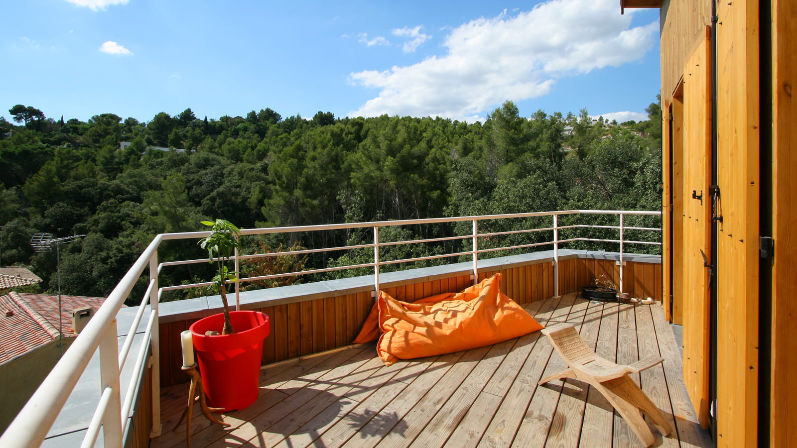 Terrasse en pin