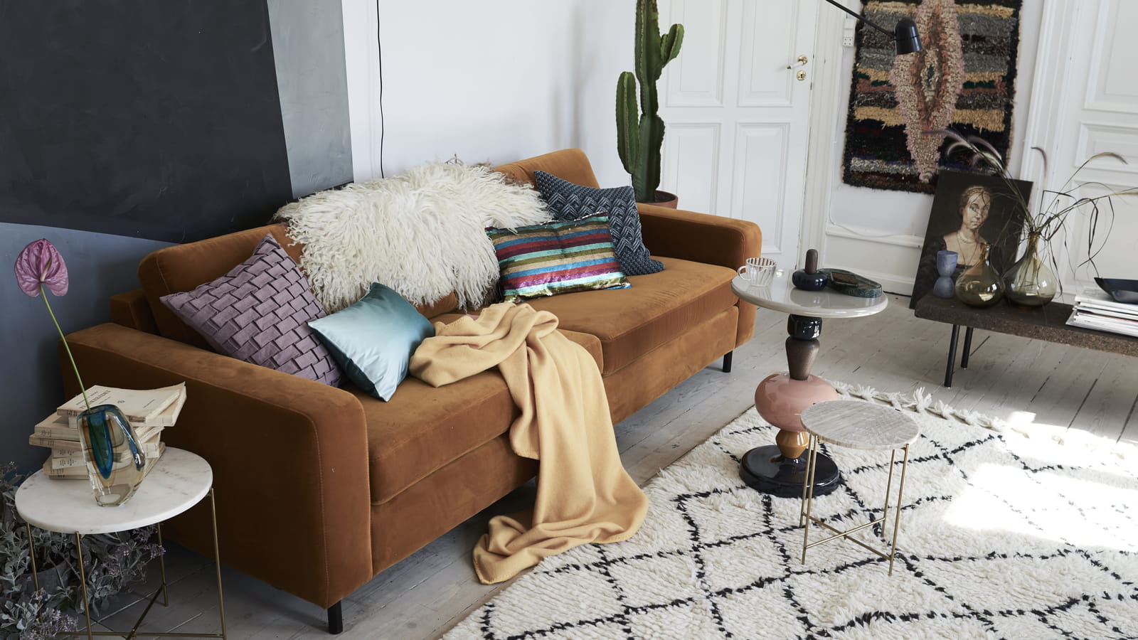 Tapis esprit berbère