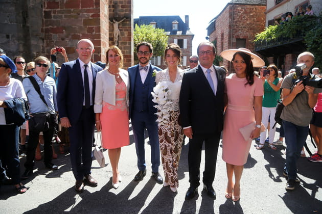 Les mariés et leurs parents