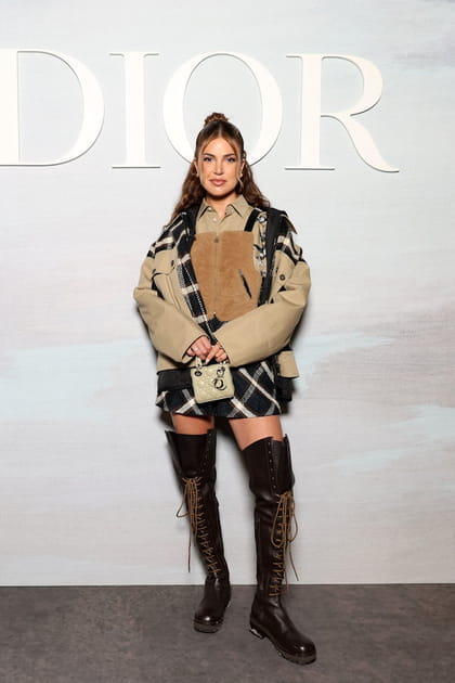 Negin Mirsalehi au défilé Dior