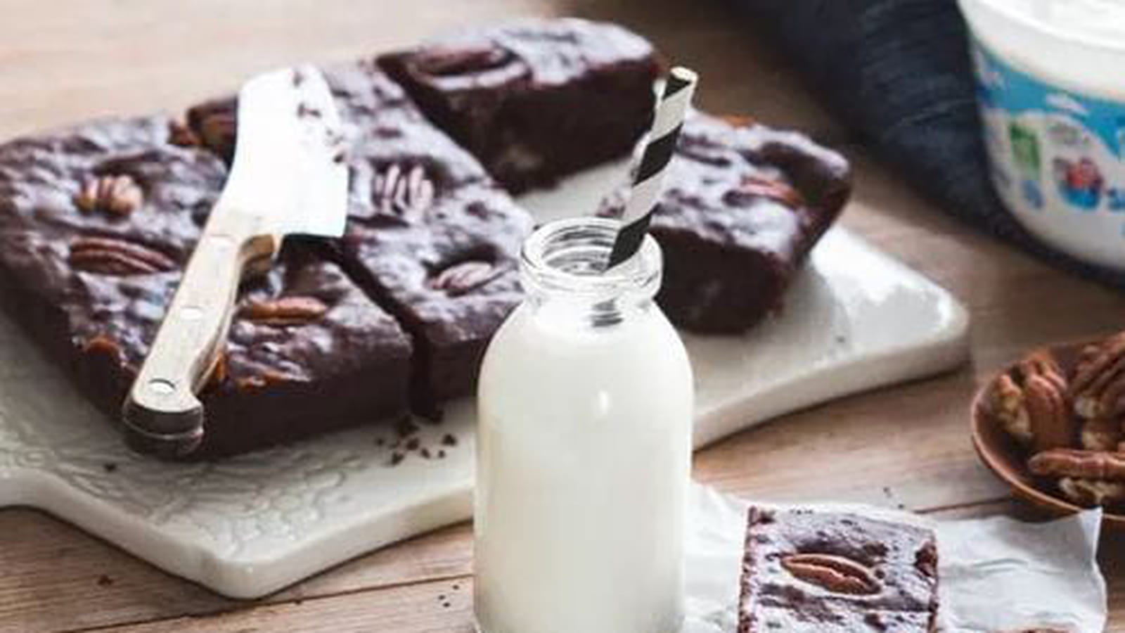 Brownie'skyr au chocolat noir
