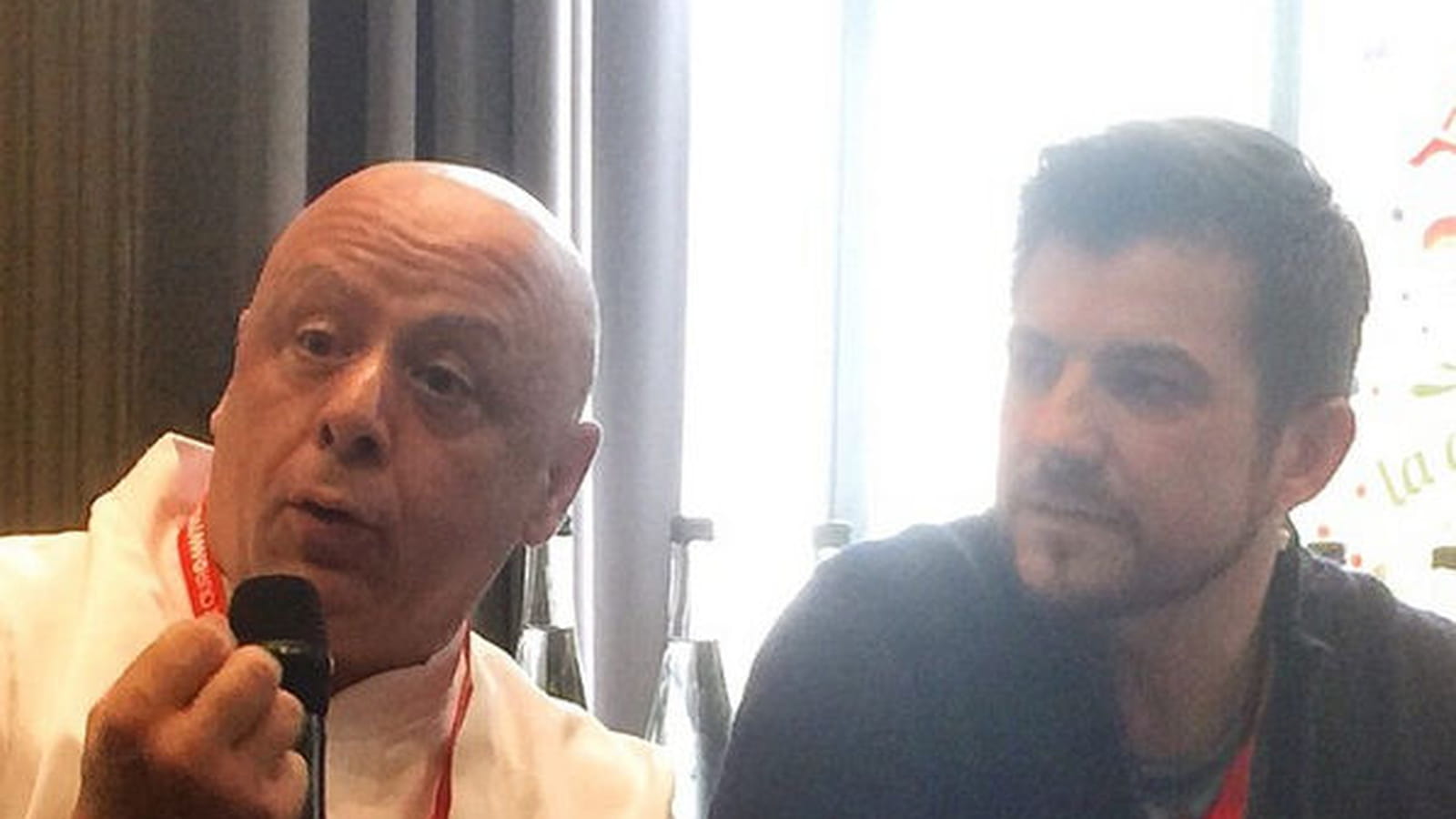 Eric Guérin et Thierry Marx, totalement "badoits"