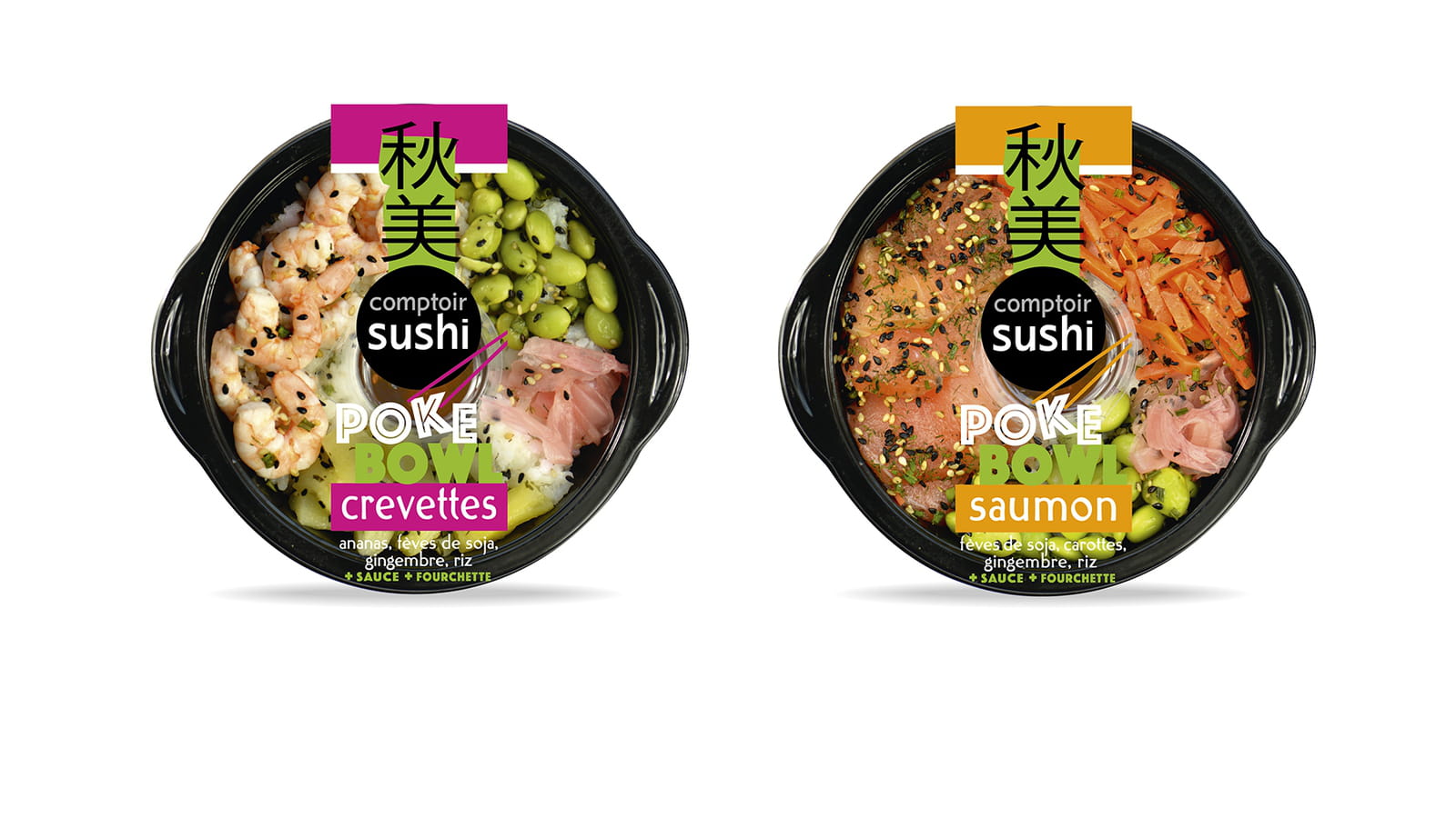 Les poke bowls de Comptoir Sushi 