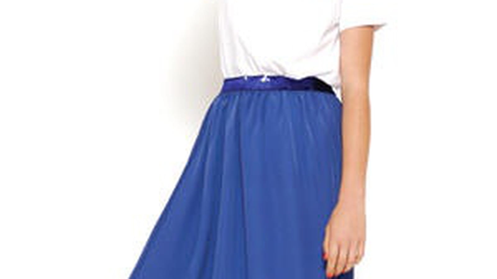 Jupe bleue des Petits Hauts 