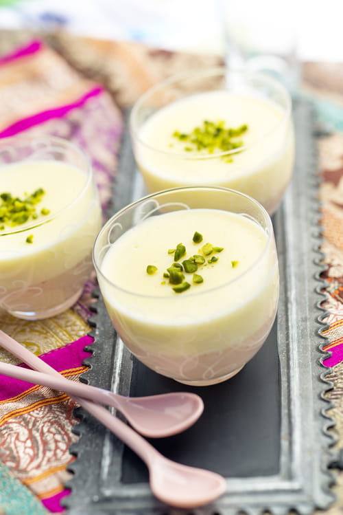 Mouhalabieh et gelée de litchis