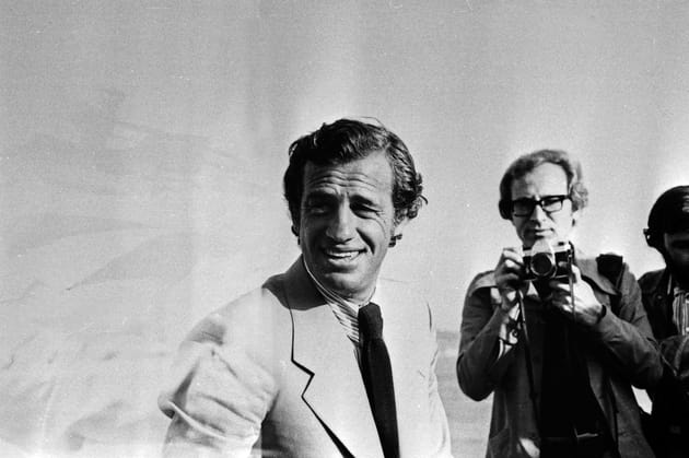 Jean Paul Belmondo au festival de Cannes en 1974