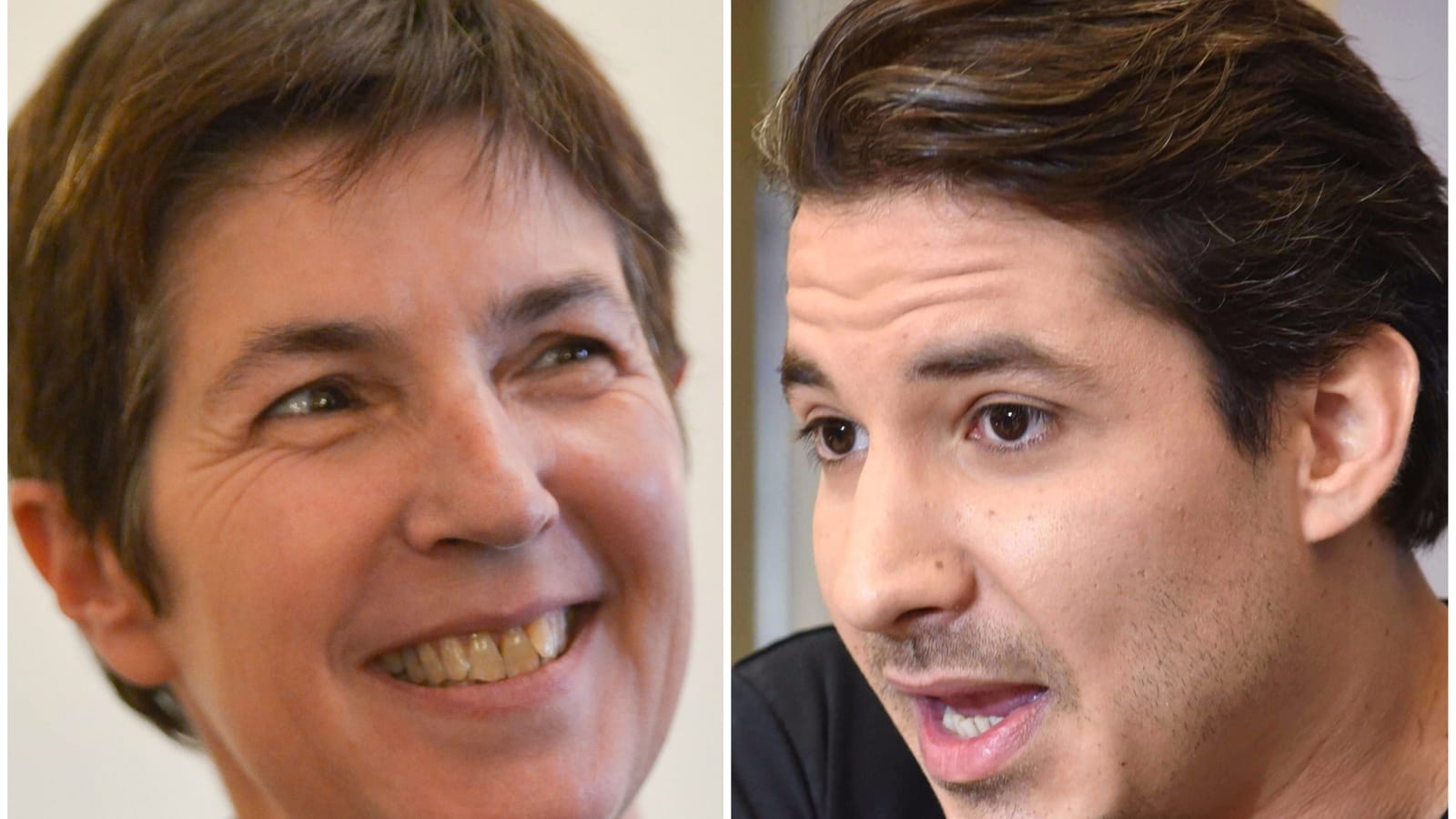 Christine Angot et Jérémy Ferrari