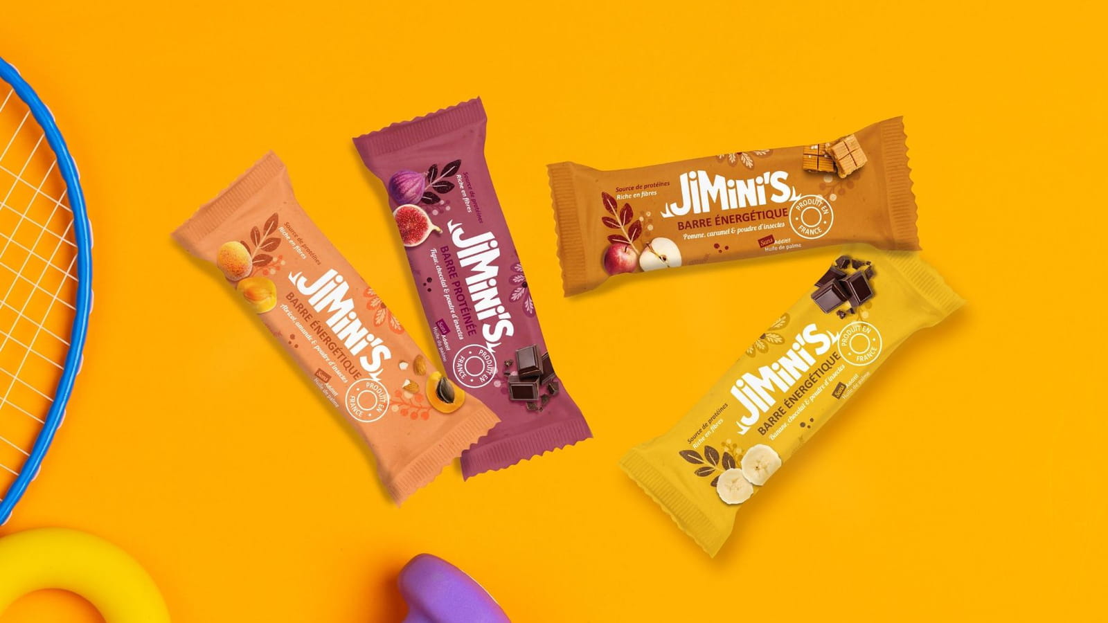 Les barres protéinées de JIMINI'S