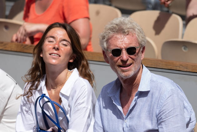 Denis Brogniart spectateur fid&egrave;le de Roland-Garros