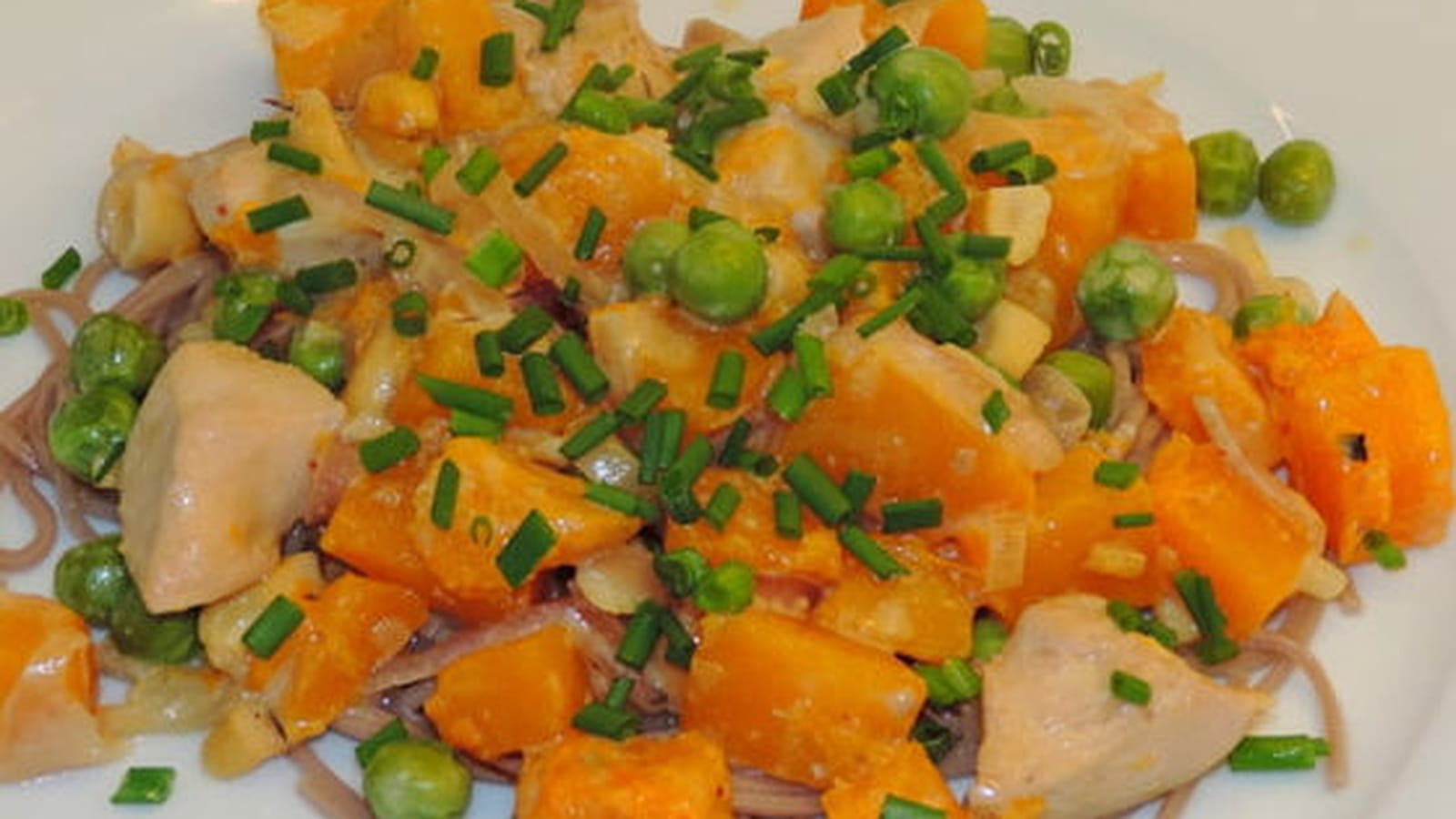 Poulet butternut, cajou, cajun et sarrasin