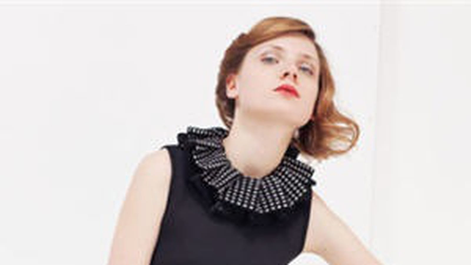 Robe noire en néoprène de Rodier