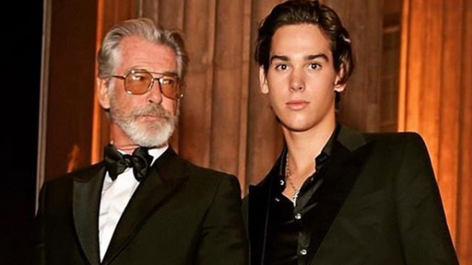 Pierce et Paris Brosnan