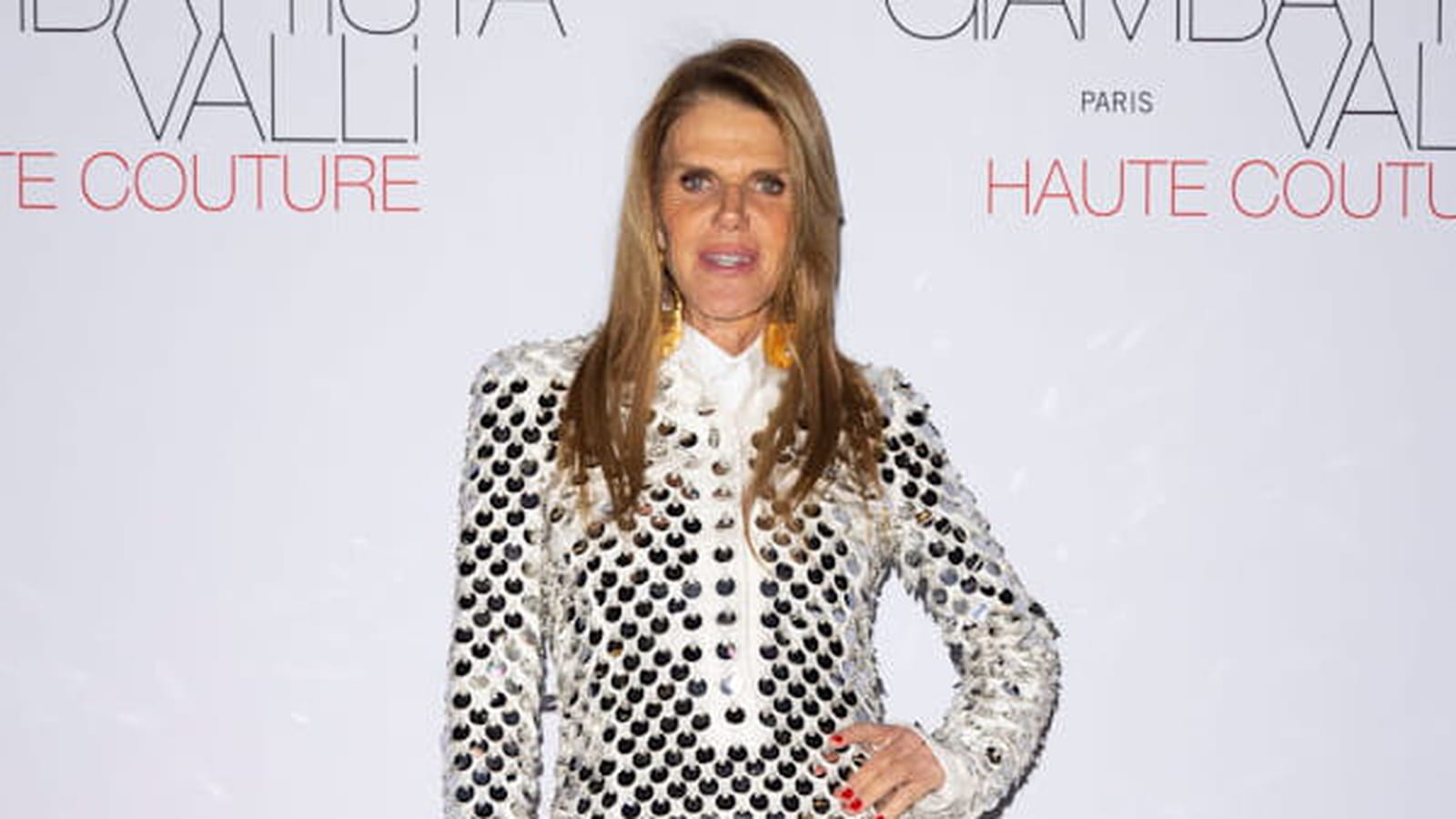 Anna Dello Russo le 23 janvier 2023