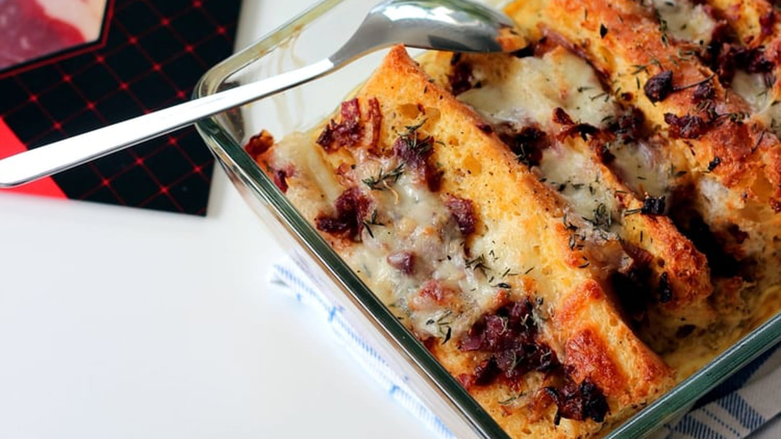 Pain perdu au jambon Belotta