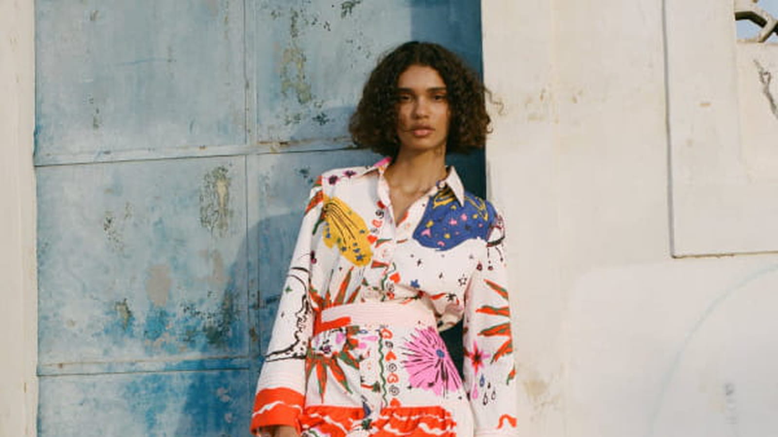 Robe multicolore Zara 