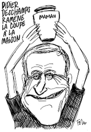 Didier Deschamps Caricatur Dans Charlie Hebdo Le Dessin Fait Pol mique