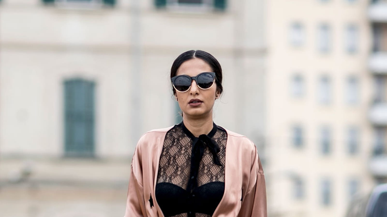 Le peignoir satin