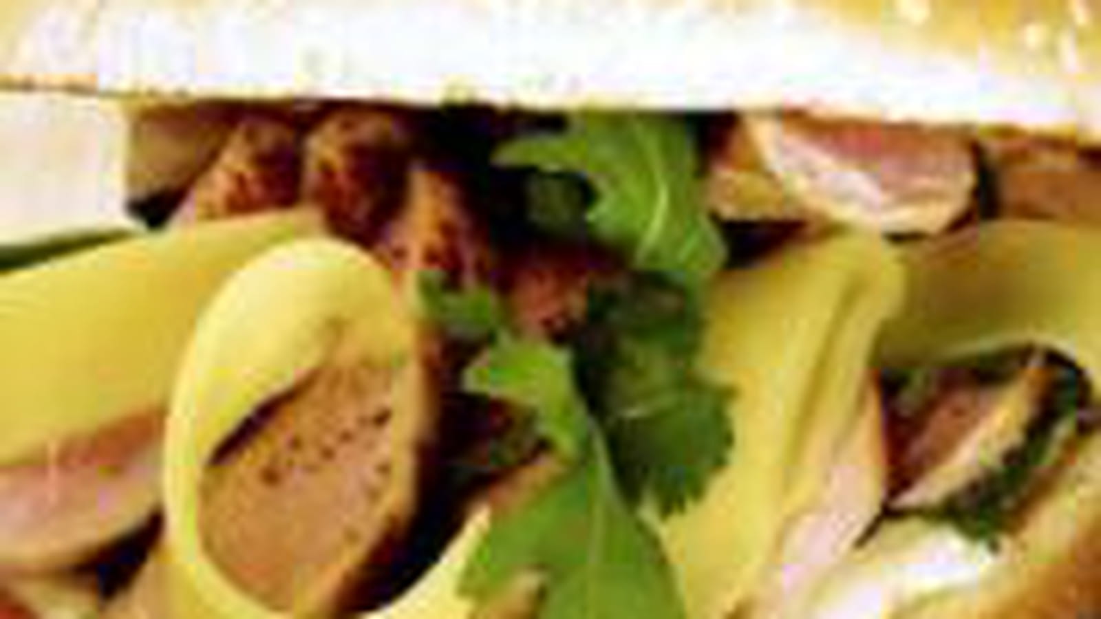 Burger de veau au Comté