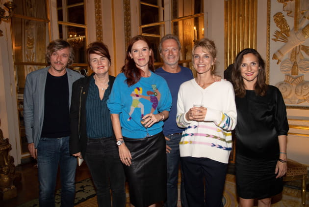 Des acteurs sous les ors du Minist&egrave;re