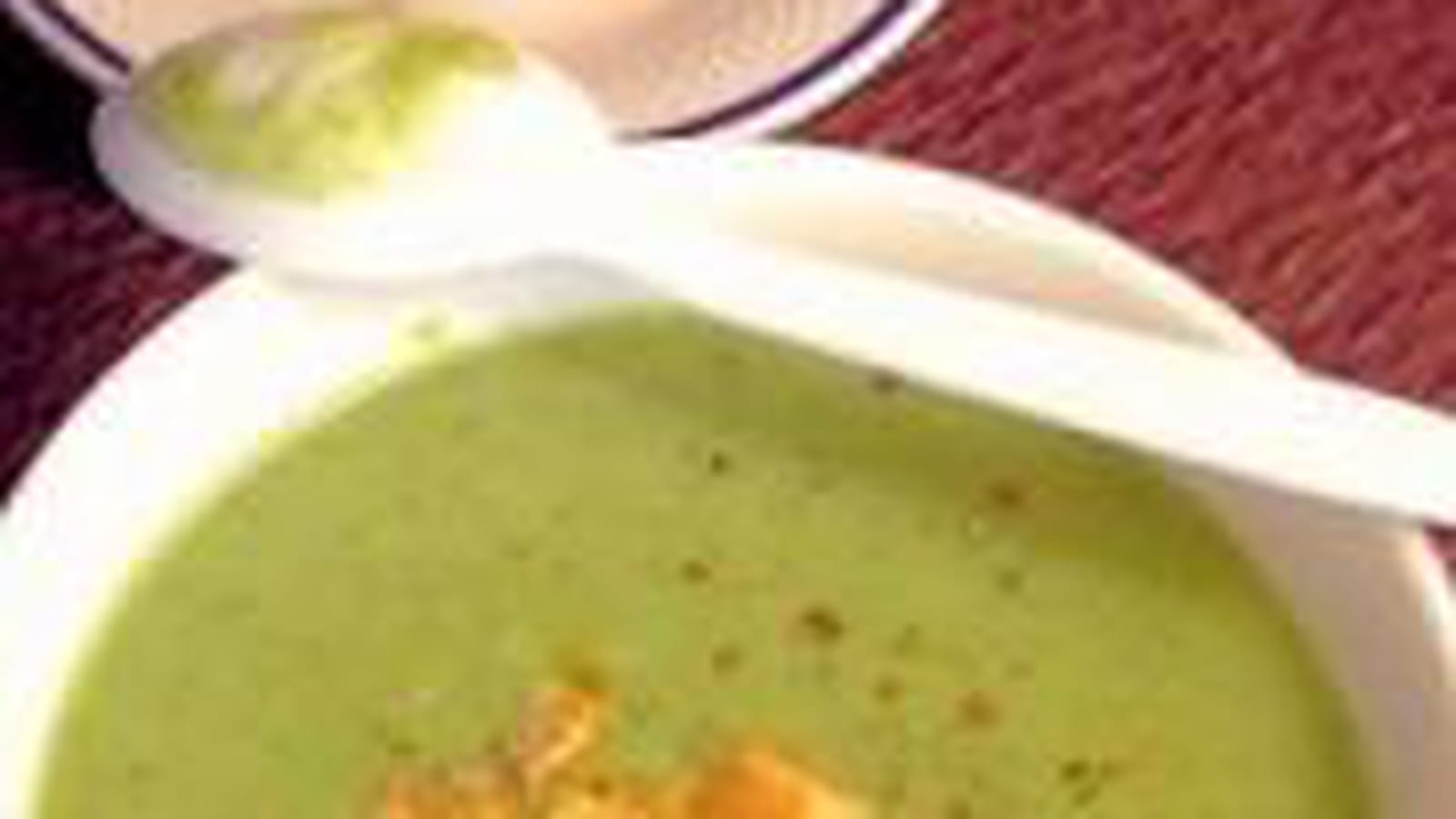 Velouté de brocolis