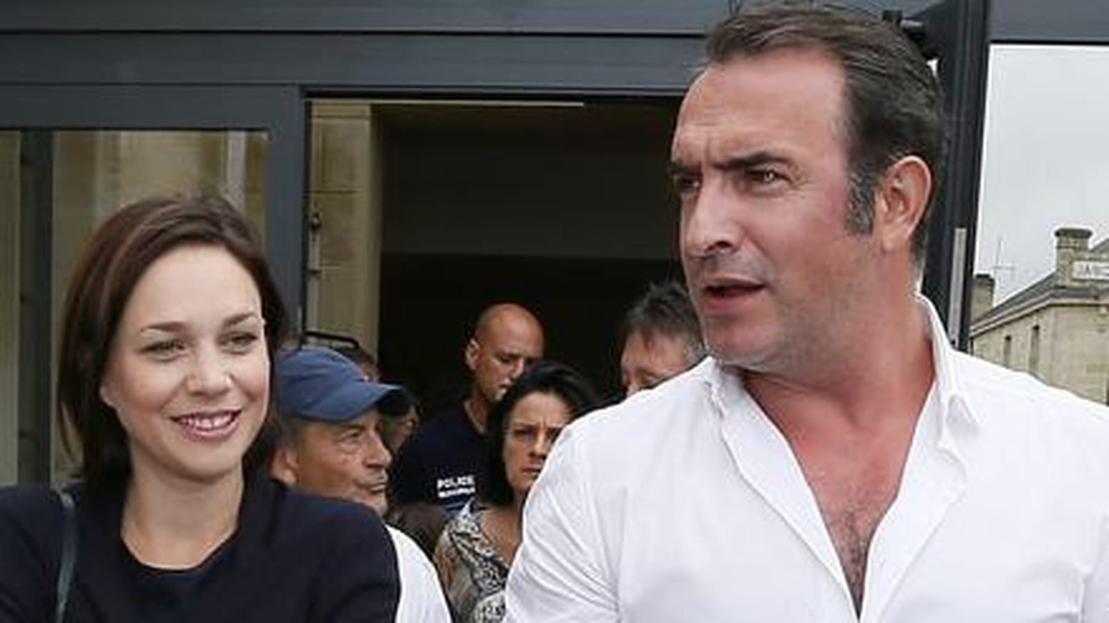 Jean Dujardin et Nathalie Péchalat 