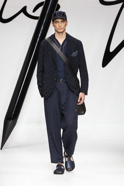Look 53&nbsp;du d&eacute;fil&eacute; Giorgio Armani