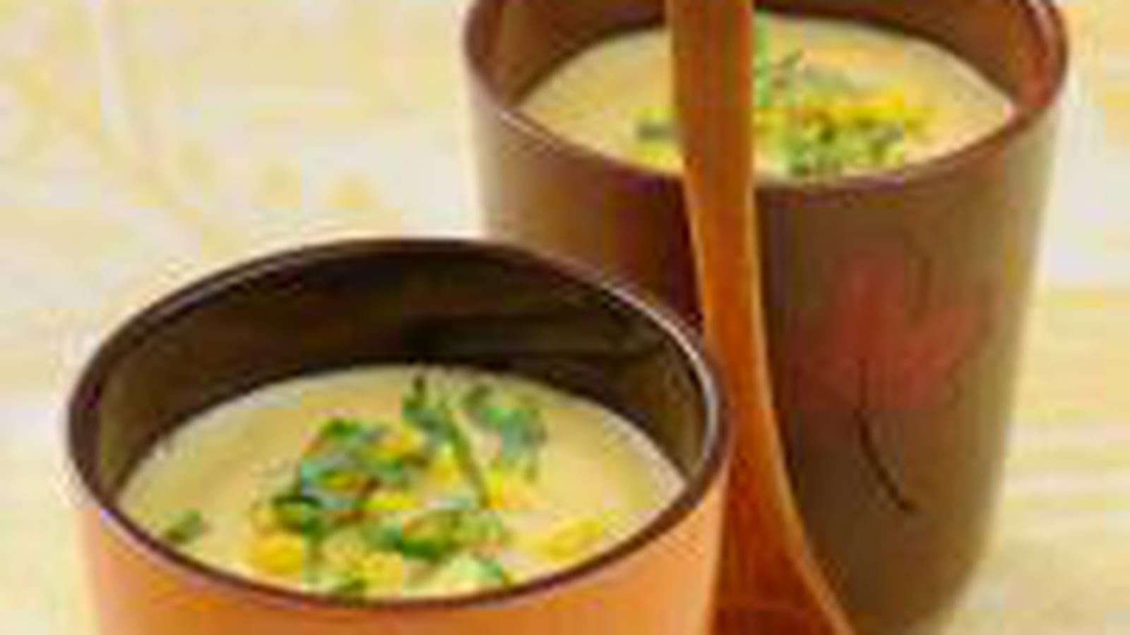 Potage au lait de maïs