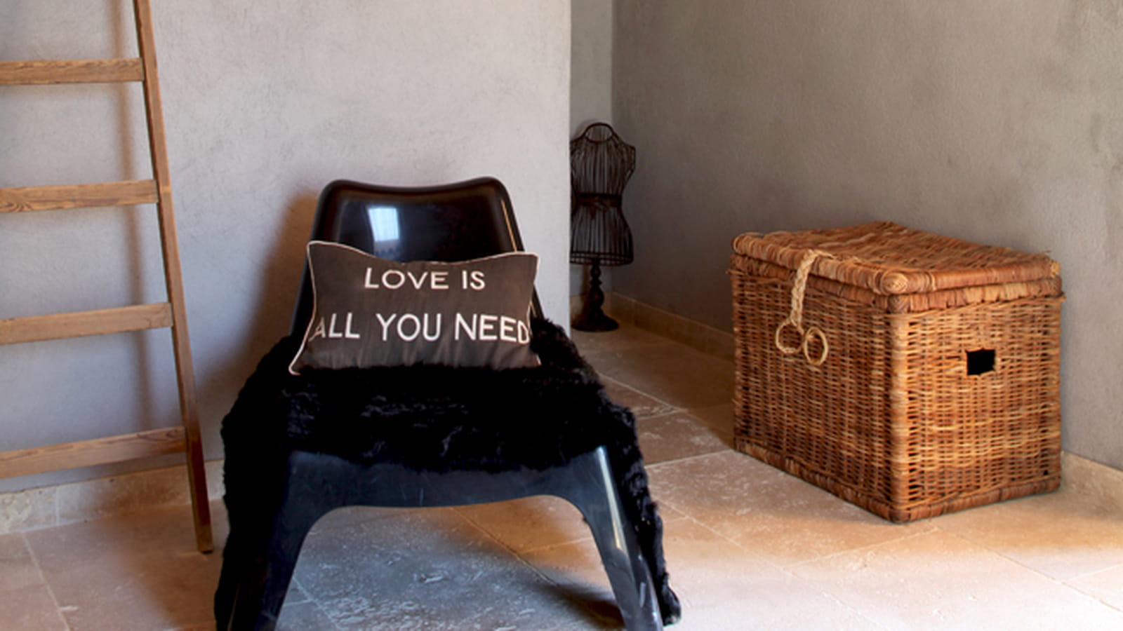 Fauteuil noir