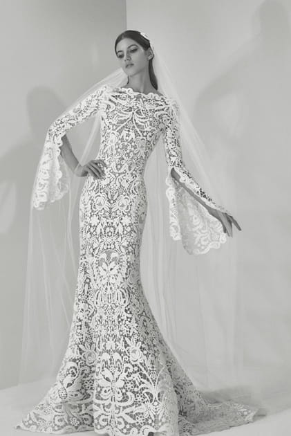 Une robe de mari&eacute;e myst&eacute;rieuse