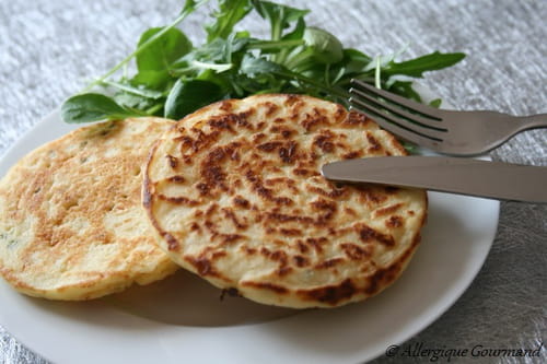 Pancakes Salés, Bio sans oeufs, blé (gluten)