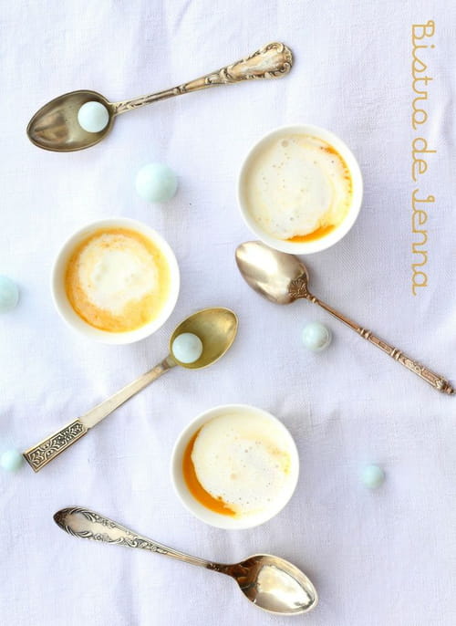 Velouté de topinambour au curry rouge